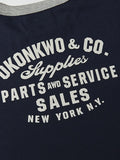 ヴィンテージモーターサイクル 210g リンガーTシャツ