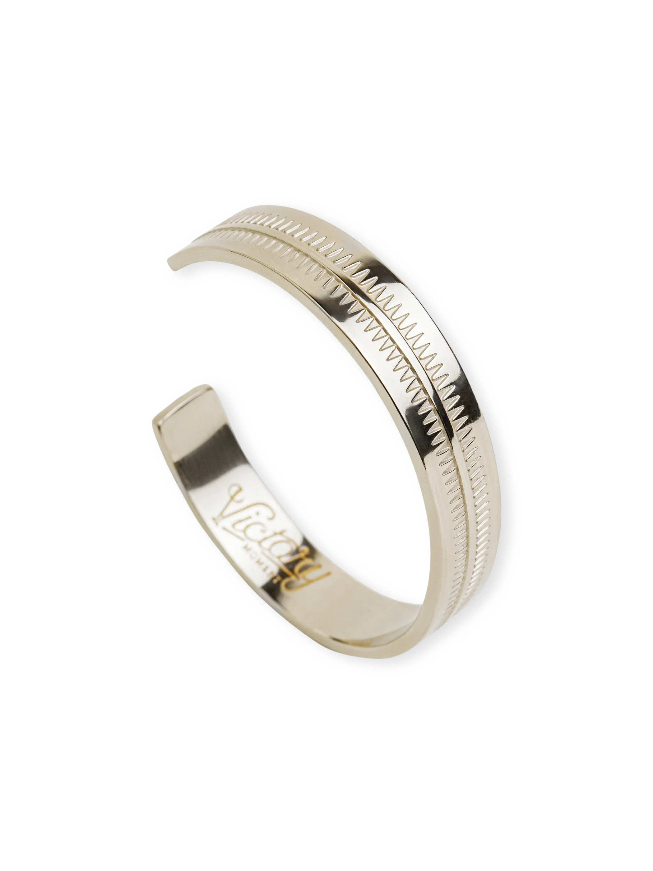 ナバホトーテム 半環式ホワイトブラスレット