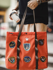 宇宙探査・アポロ号刺繍トートバッグ