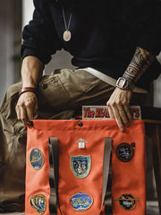 宇宙探査・アポロ号刺繍トートバッグ