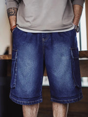 BombBee ヴィンテージワーク デニムショーツ