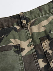 M65ウォッシュドカモカーゴショーツ