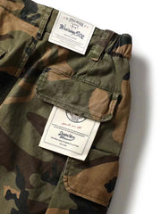 カモフラージュ 多口ポケット ワークパンツ