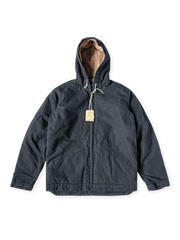 シープボアキャンバス フーデッドジャケット