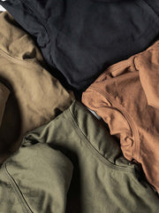 シープボアキャンバス フーデッドジャケット