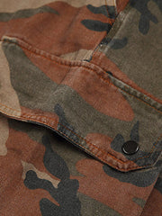 ミリタリーカモ ワークショーツ