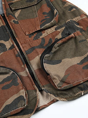 マルチポケット カモフラージュベスト