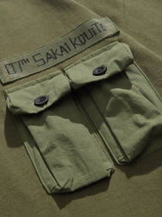 ミリタリーテイストポケットTシャツ