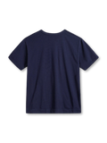 NAVYピンナップ刺繍Tシャツ