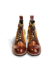 ユーズド加工 レザーブーツ