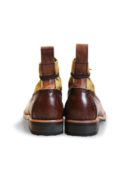 ユーズド加工 レザーブーツ