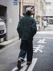 チカーノチェック フランネルシャツ