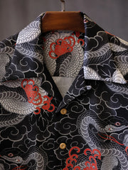 ダブルスネークブレイズ アロハシャツ