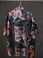 ダブルスネークブレイズ アロハシャツ