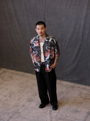 ダブルスネークブレイズ アロハシャツ