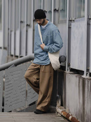 ライトブルーウォッシュデニムシャツ