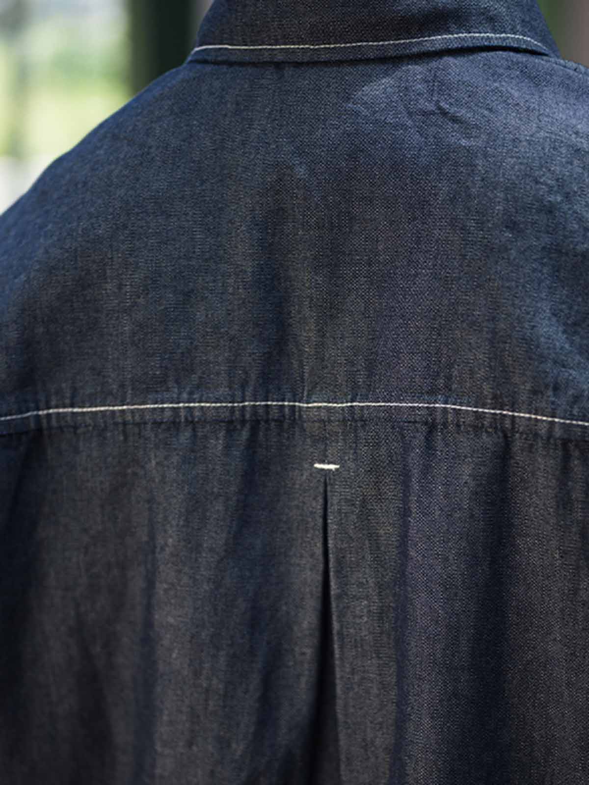 9oz ウォッシュド デニムシャツ