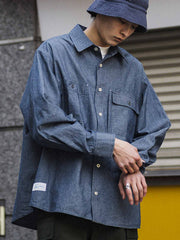 日本製5.5ozワークシャツ