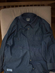 日本製5.5ozワークシャツ