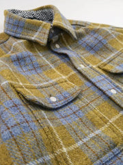 ヴィンテージ ウールチェックシャツ
