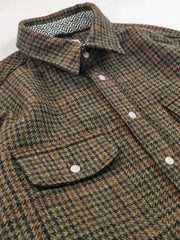 ヴィンテージ ウールチェックシャツ