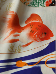 トラ・ツル・コイ オーバーサイズ アロハシャツ