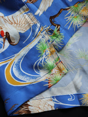 トラ・ツル・コイ オーバーサイズ アロハシャツ