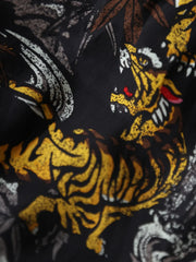 トラ・ツル・コイ オーバーサイズ アロハシャツ