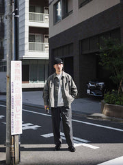 ルードスタイル ショートワイドチェックシャツジャケット