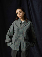 ルードスタイル ショートワイドチェックシャツジャケット