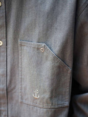 日本製ヘリンボーンCPOシャツ