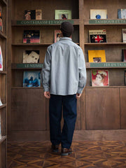 日本製ヘリンボーンCPOシャツ