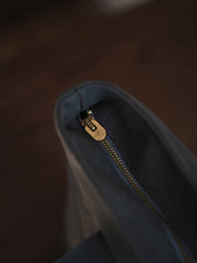 ヴィンテージキャンバスジップトートバッグ