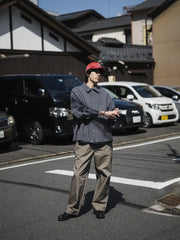 ウォッシュド ワークパンツ