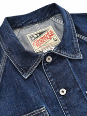 15ozセルビッジデニムワークジャケット