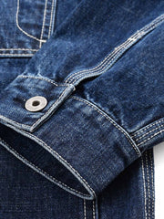 15ozセルビッジデニムワークジャケット