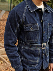 15ozセルビッジデニムワークジャケット