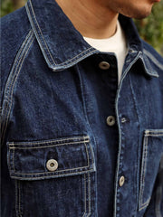 15ozセルビッジデニムワークジャケット