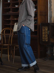 1920’s ヴィンテージ日本製作業デニムパンツ