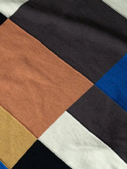 カラーブロックチェッカーボードベスト