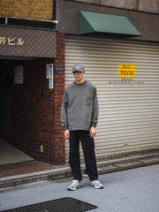 ヴィンテージダブルフェイスフリース長袖スウェット