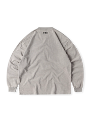 古布機織プリント長袖Tシャツ