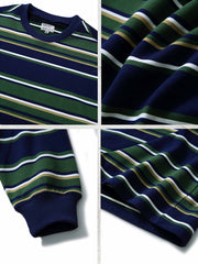 440g 重厚ヴィンテージストライプスウェット