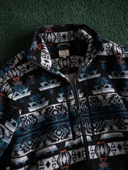 ナバホ柄 厚手フリースジャケット