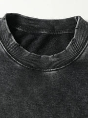 刺し子パッチ ウォッシュヴィンテージ スウェット