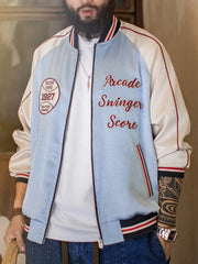 【限定】刺繍ベースボールジャケット