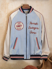 【限定】刺繍ベースボールジャケット