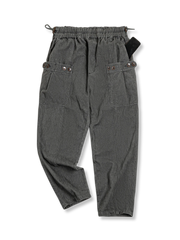 氷染め加工 ワイド カーゴパンツ