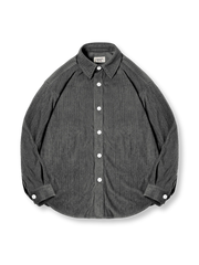 ジャカード ニット シャツジャケット