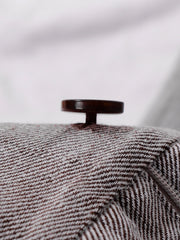 フレンチリネン一片襟スキッパーシャツ